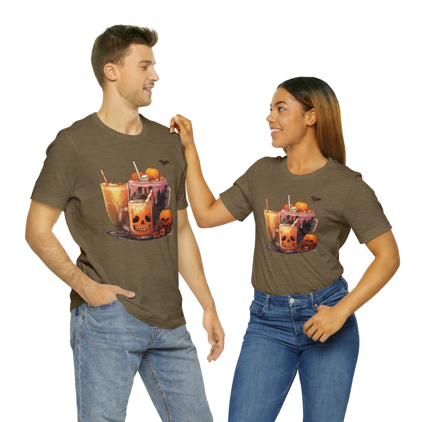 Pumpkin Cocktail Unisex Jersey Short Sleeve Tee