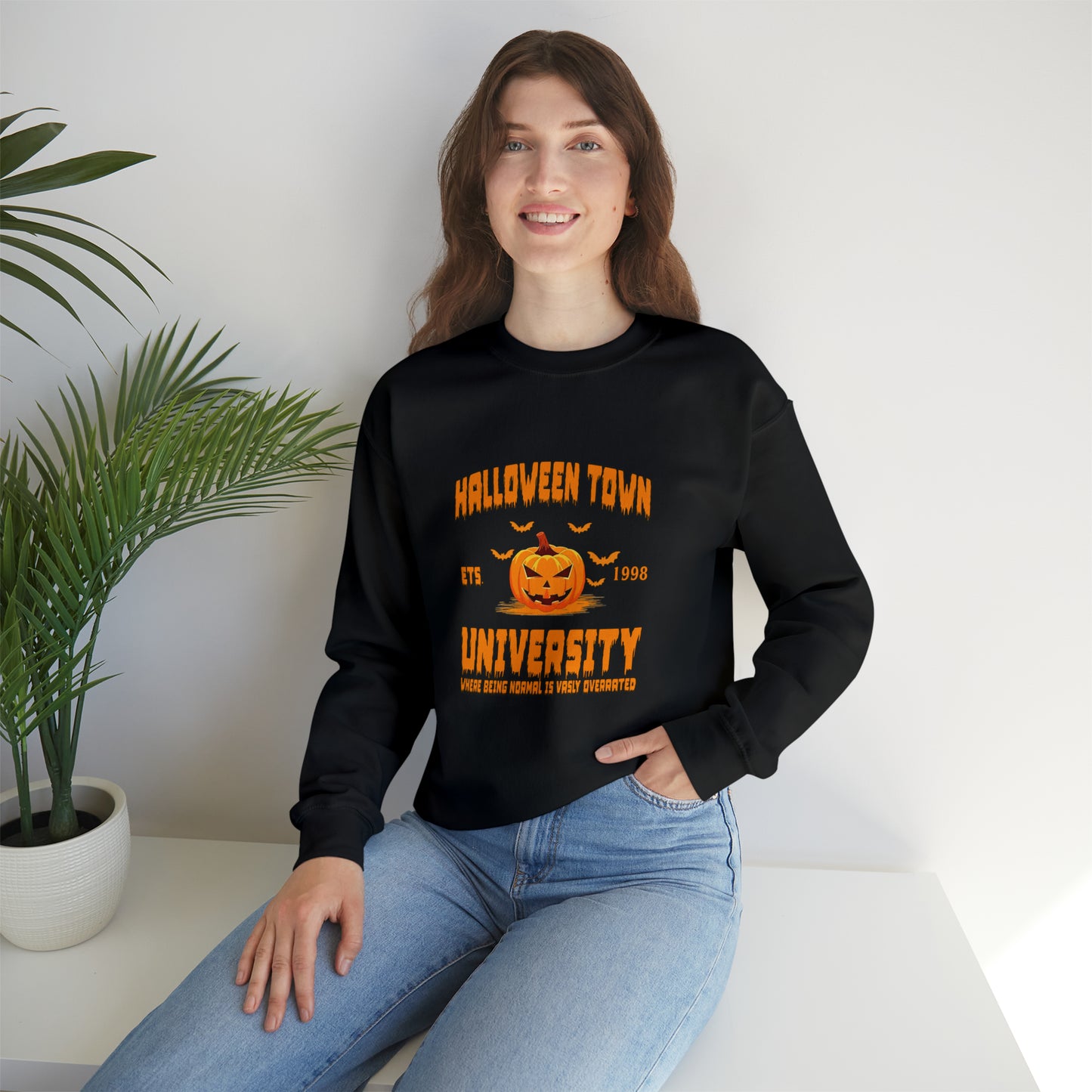 HalloweentownU - Unisex Heavy Blend™ Crewneck Sweatshirt