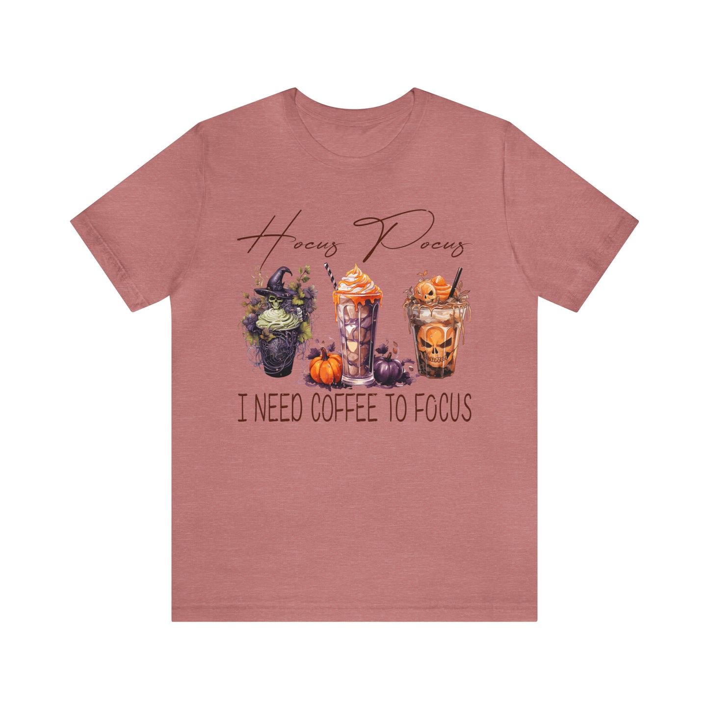 Hocus Pocus Coffee Unisex Jersey Short Sleeve Tee