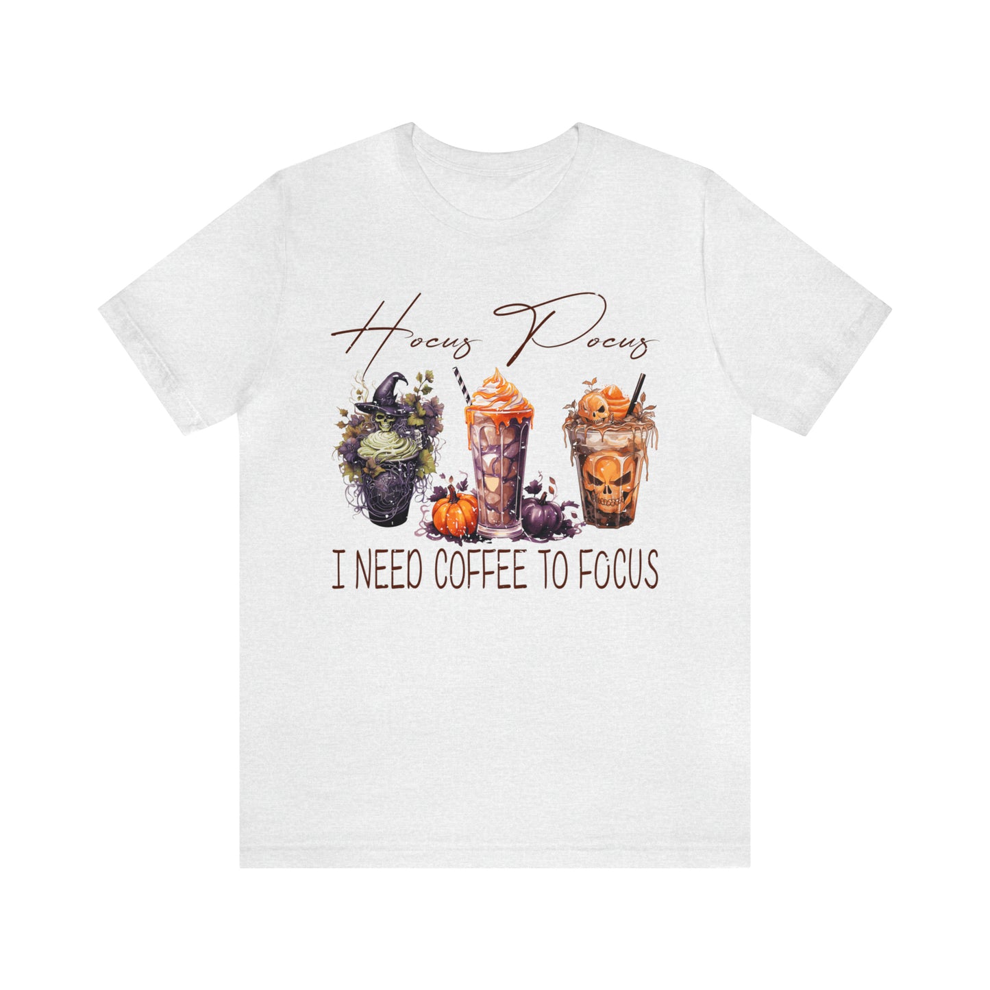 Hocus Pocus Coffee Unisex Jersey Short Sleeve Tee