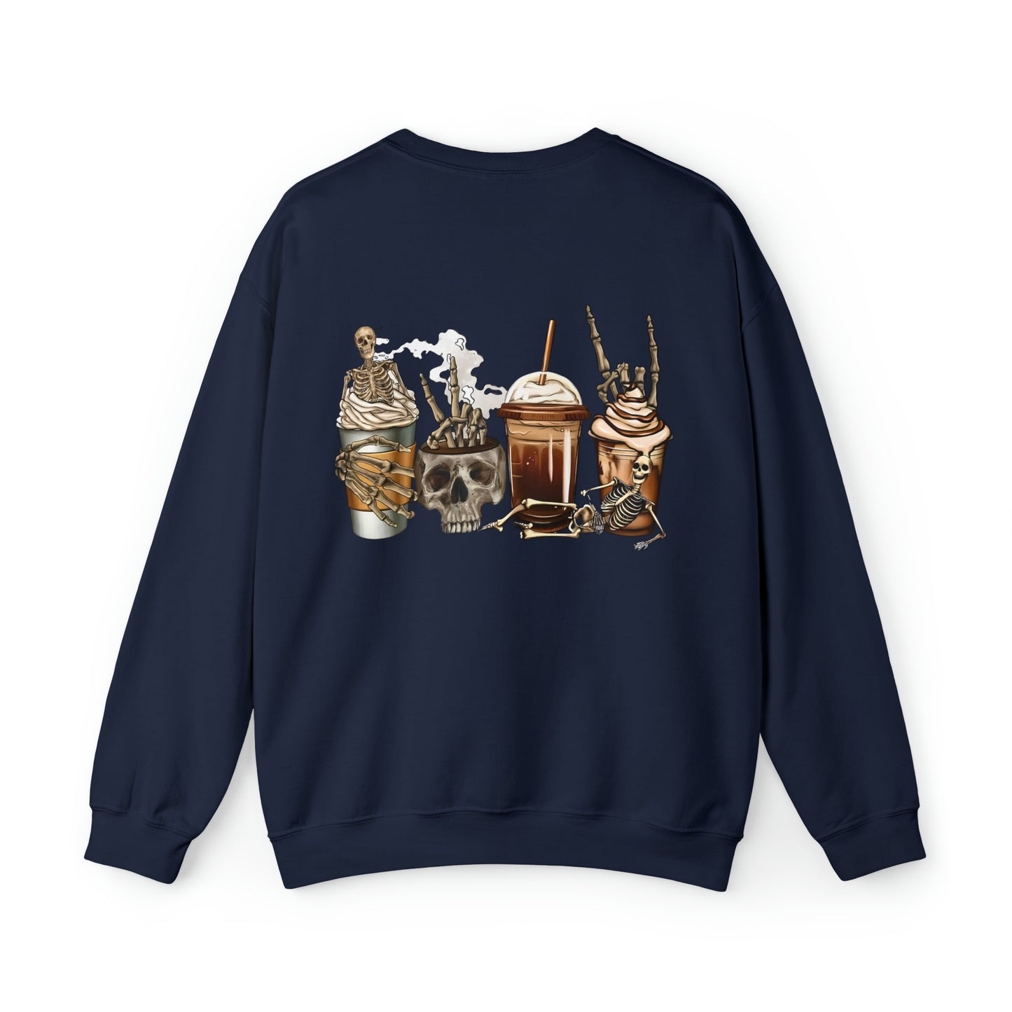 SkullDrinks - Unisex Heavy Blend™ Crewneck Sweatshirt