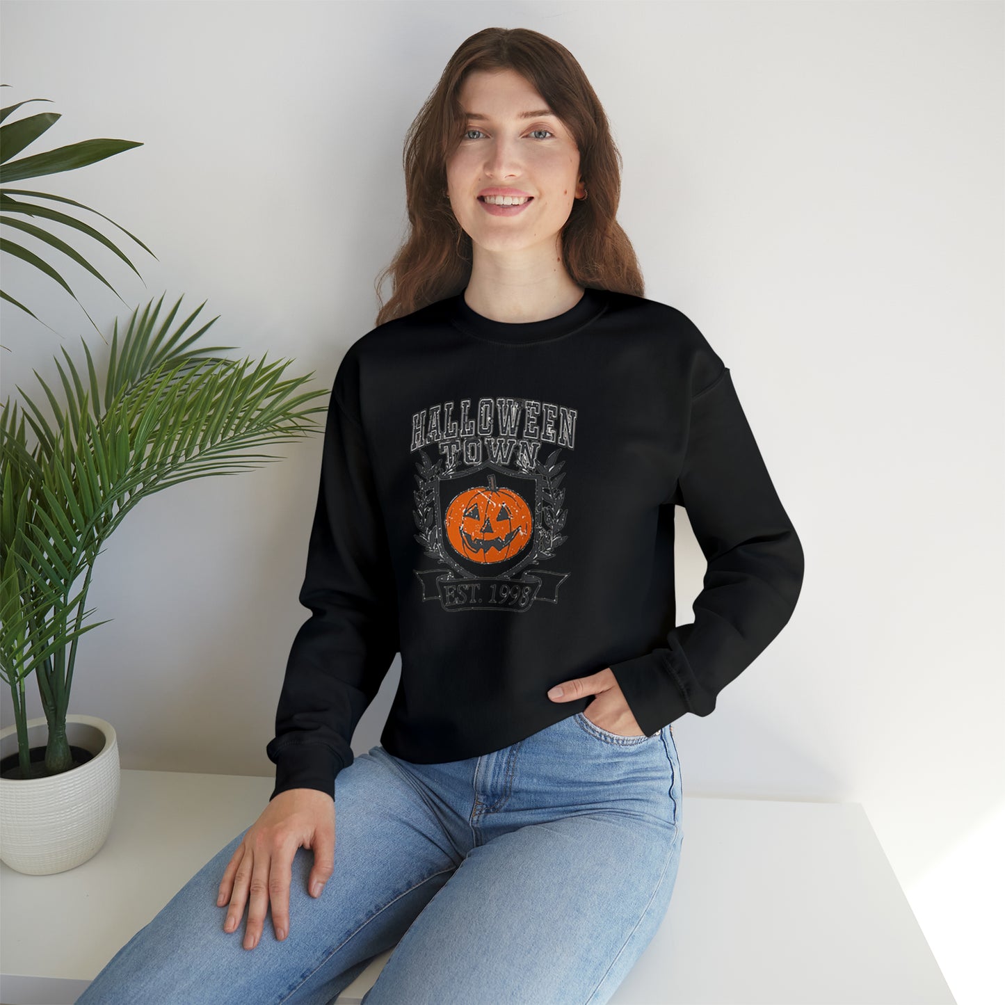 HalloweentownOverated - Unisex Heavy Blend™ Crewneck Sweatshirt