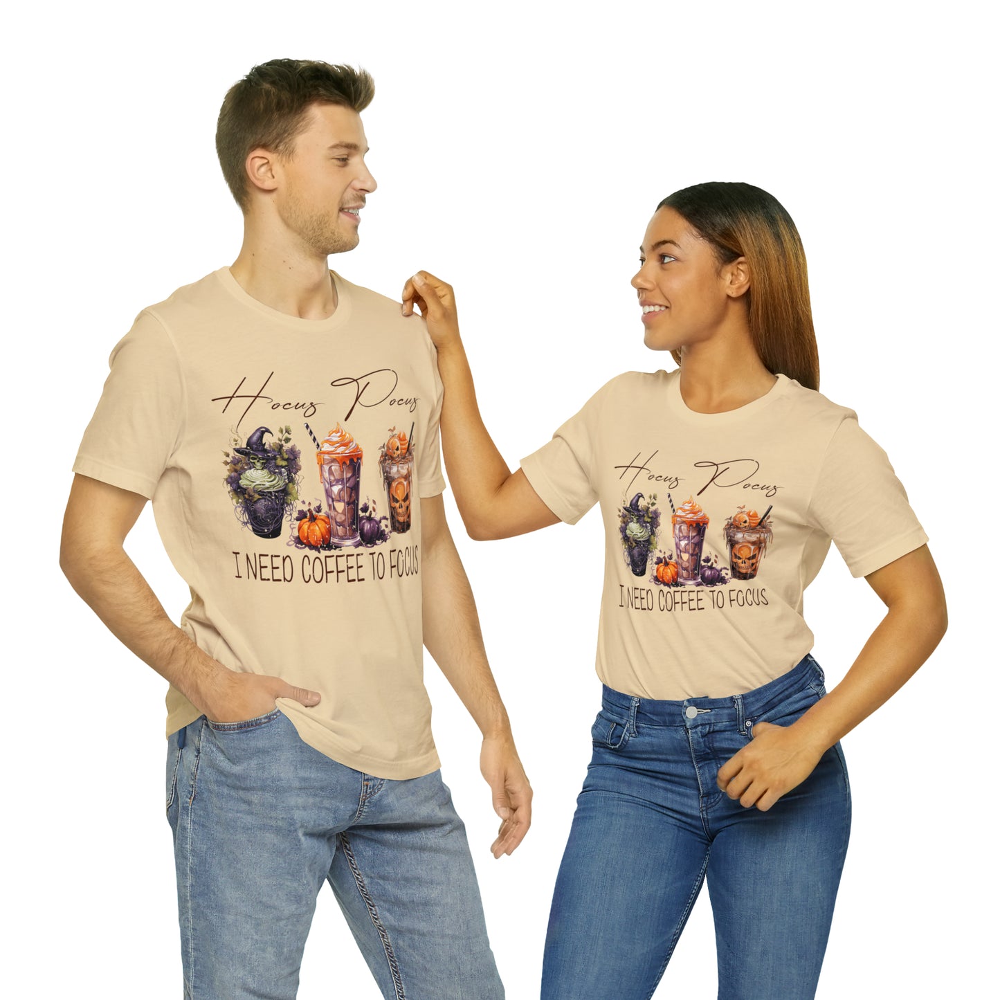 Hocus Pocus Coffee Unisex Jersey Short Sleeve Tee