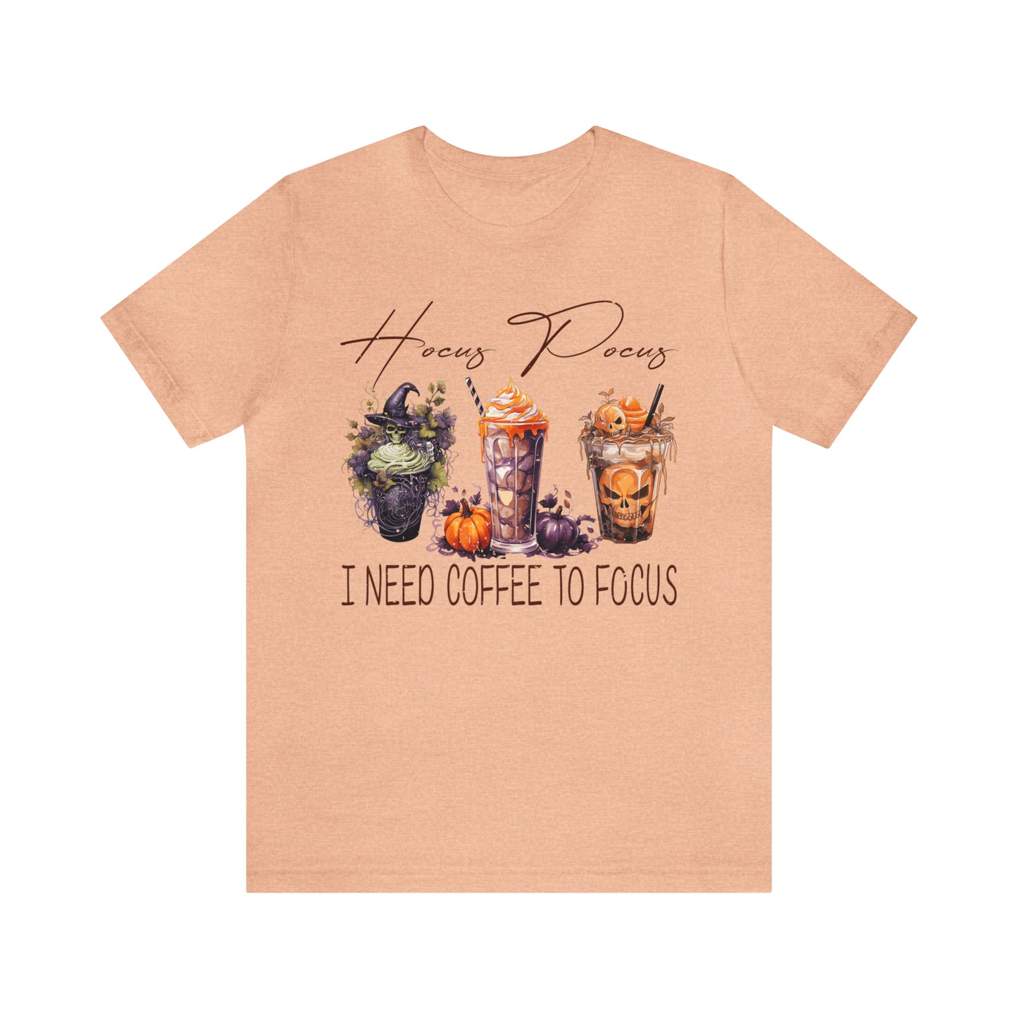 Hocus Pocus Coffee Unisex Jersey Short Sleeve Tee