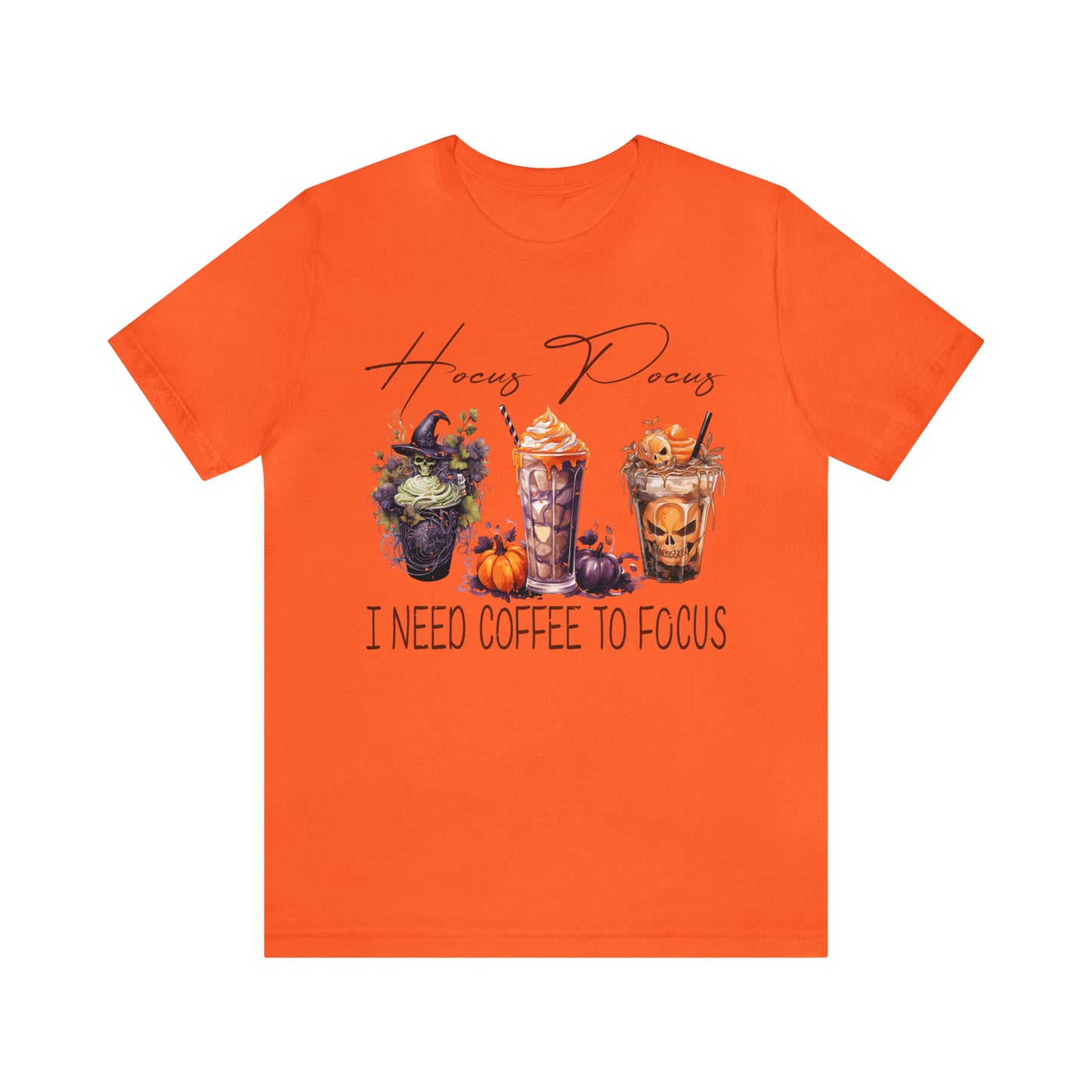 Hocus Pocus Coffee Unisex Jersey Short Sleeve Tee