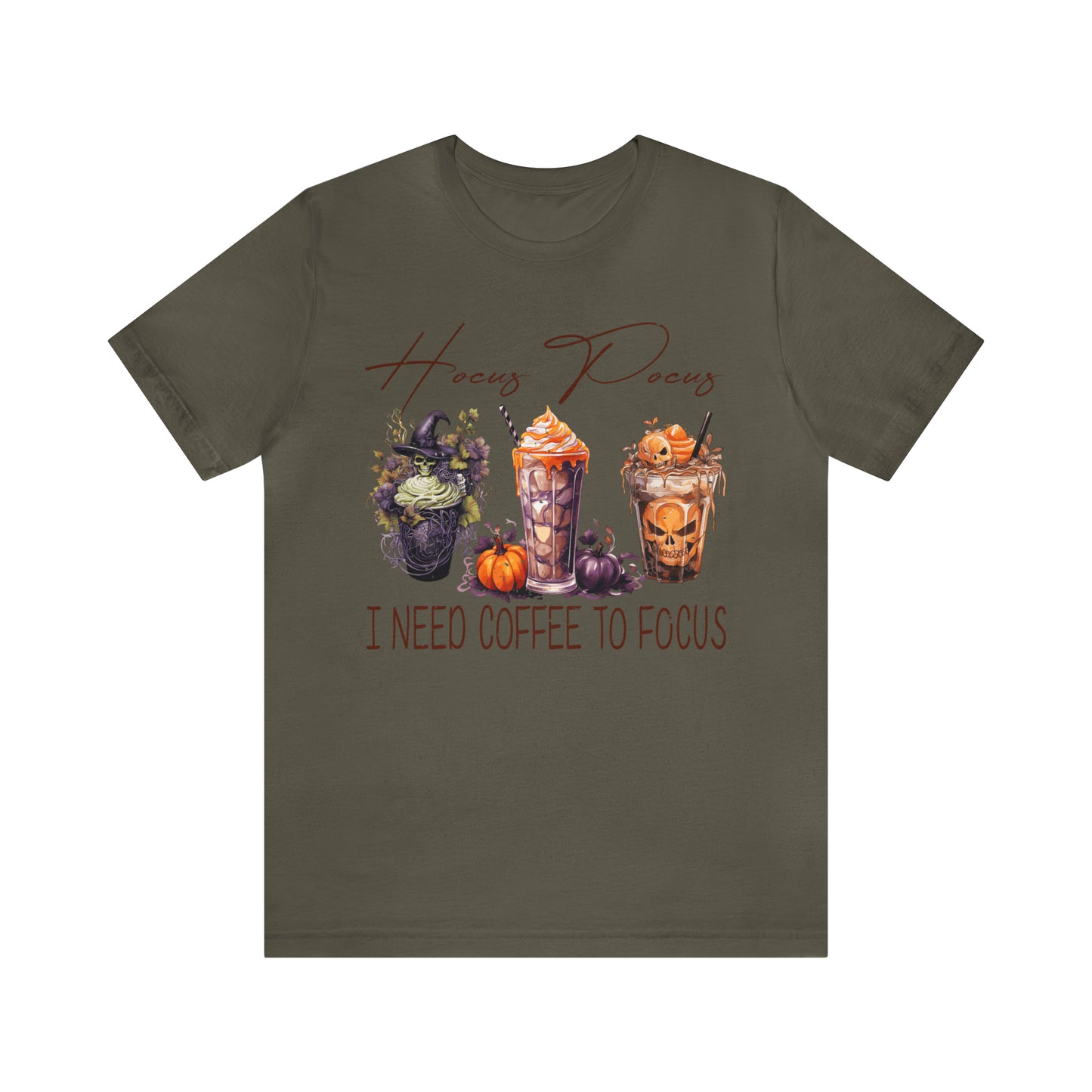 Hocus Pocus Coffee Unisex Jersey Short Sleeve Tee