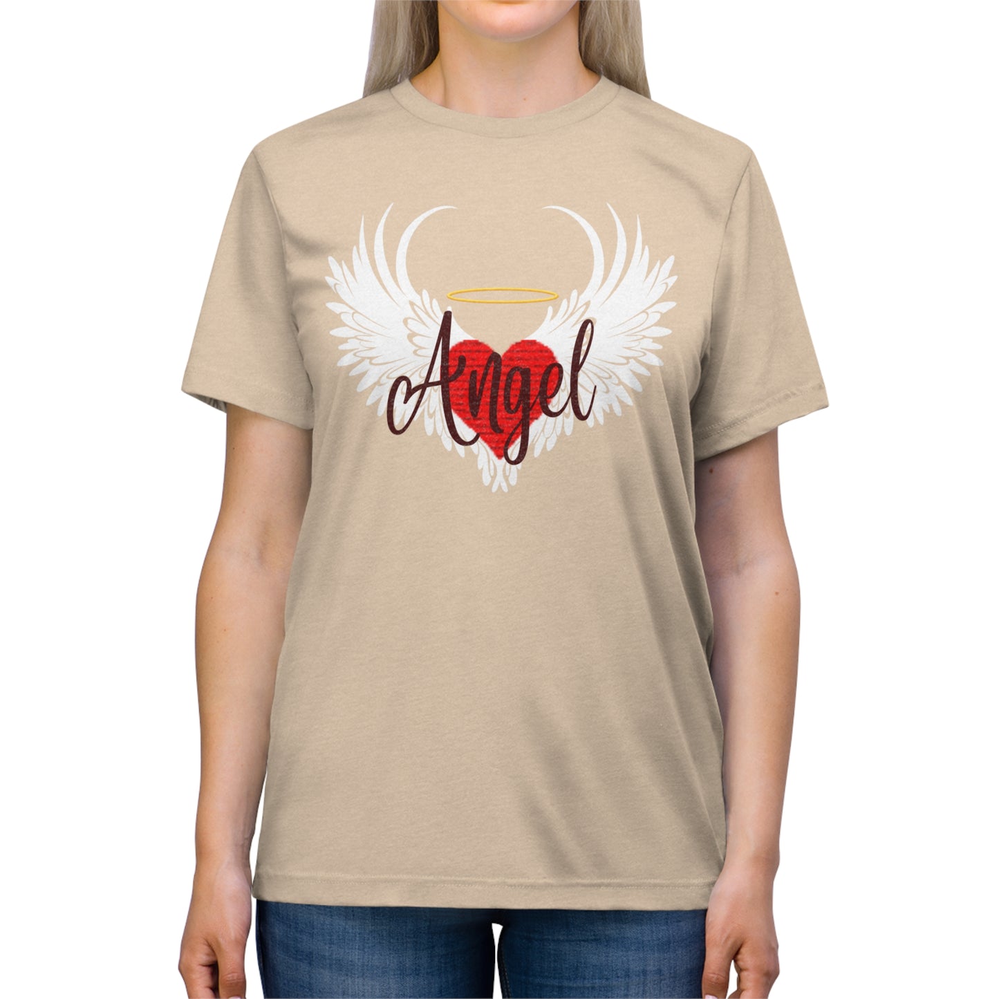 AngelWingHeart | Unisex Triblend Tee