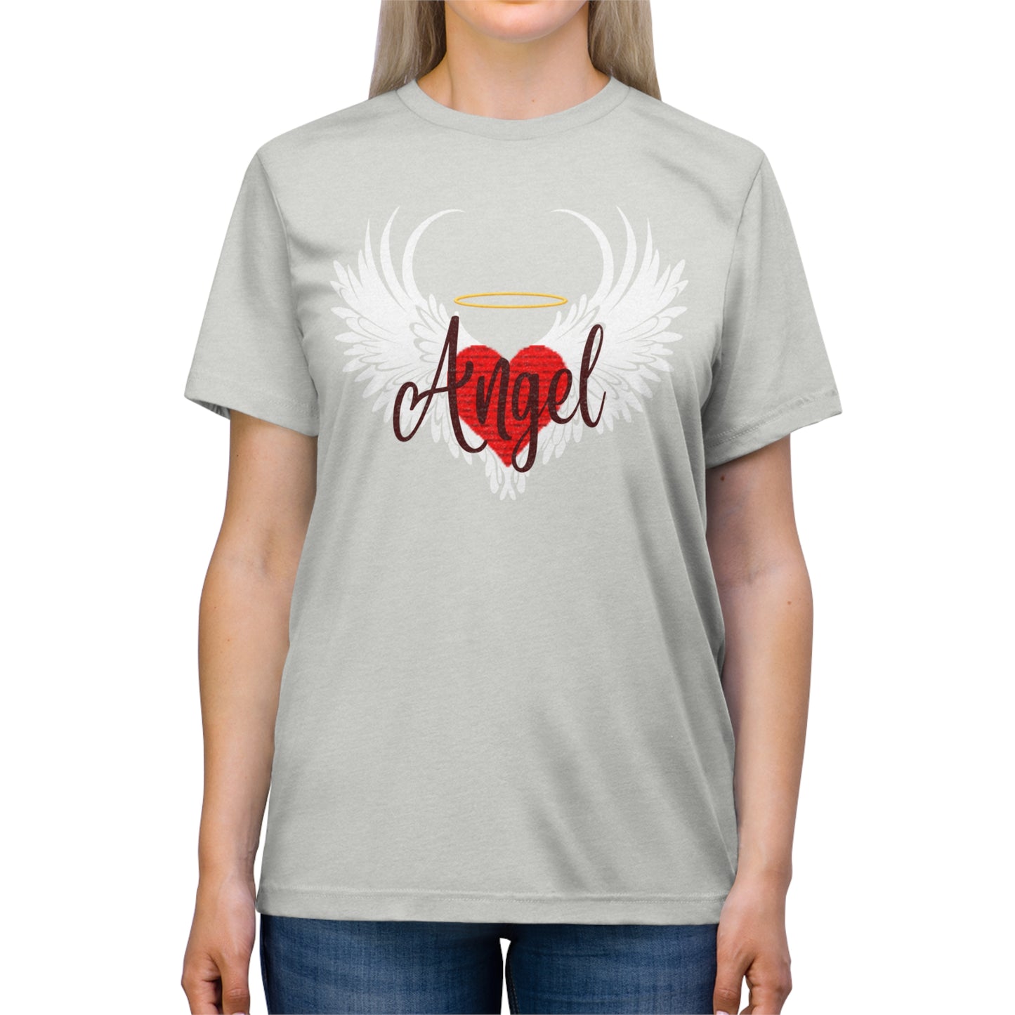 AngelWingHeart | Unisex Triblend Tee