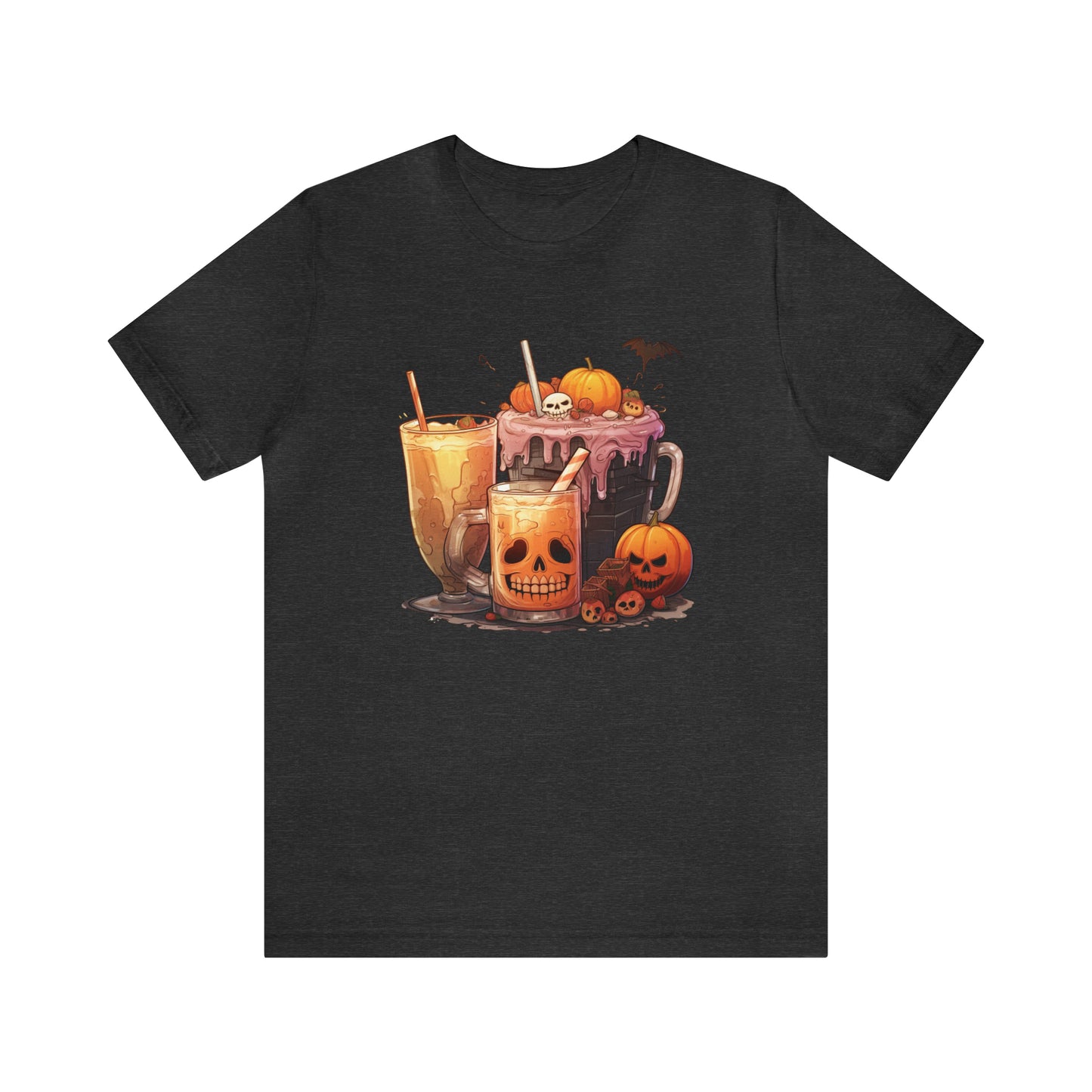 Pumpkin Cocktail Unisex Jersey Short Sleeve Tee