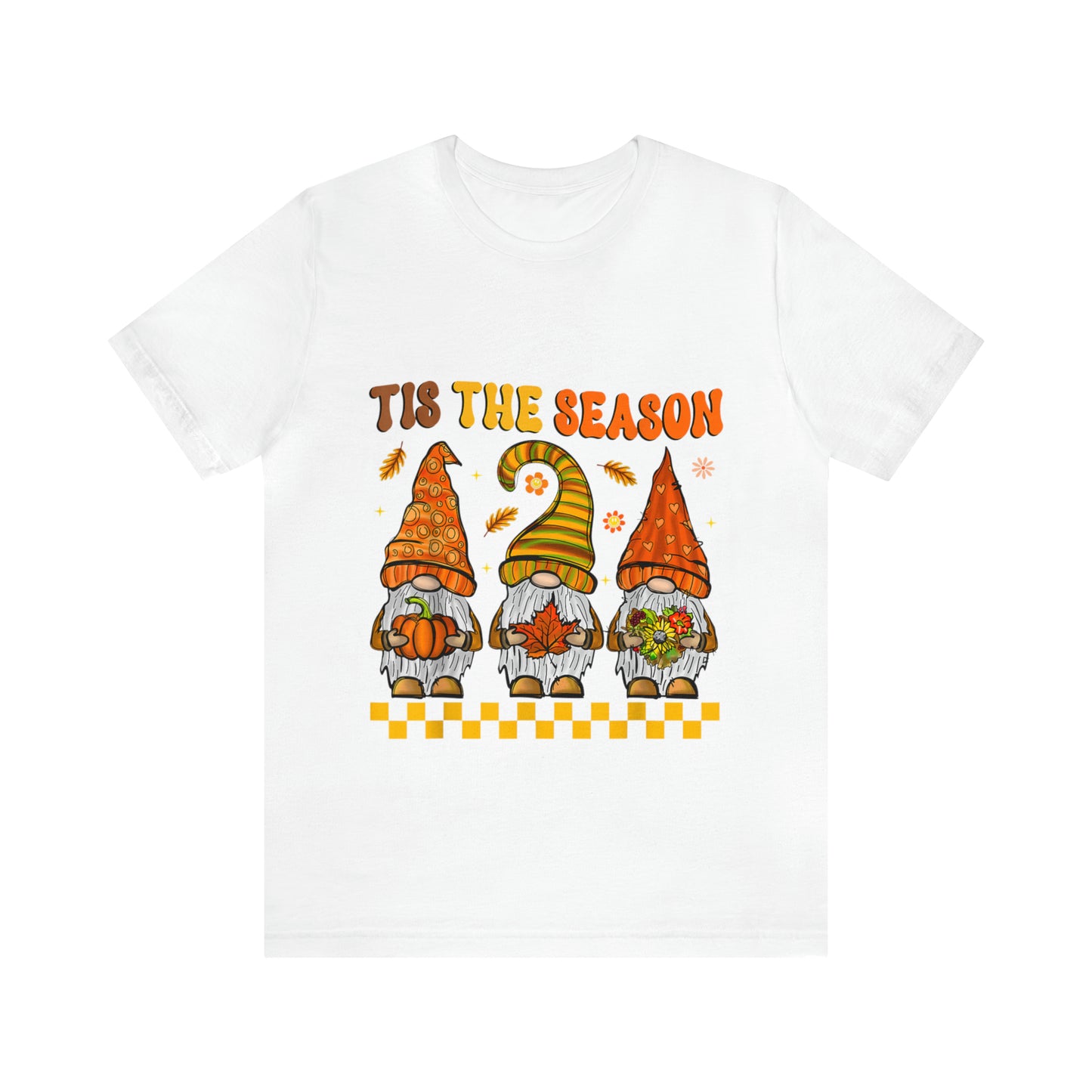 GnomeFallSeason-Unisex Jersey Short Sleeve Tee