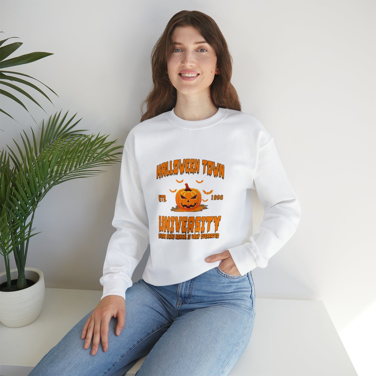 HalloweentownU - Unisex Heavy Blend™ Crewneck Sweatshirt