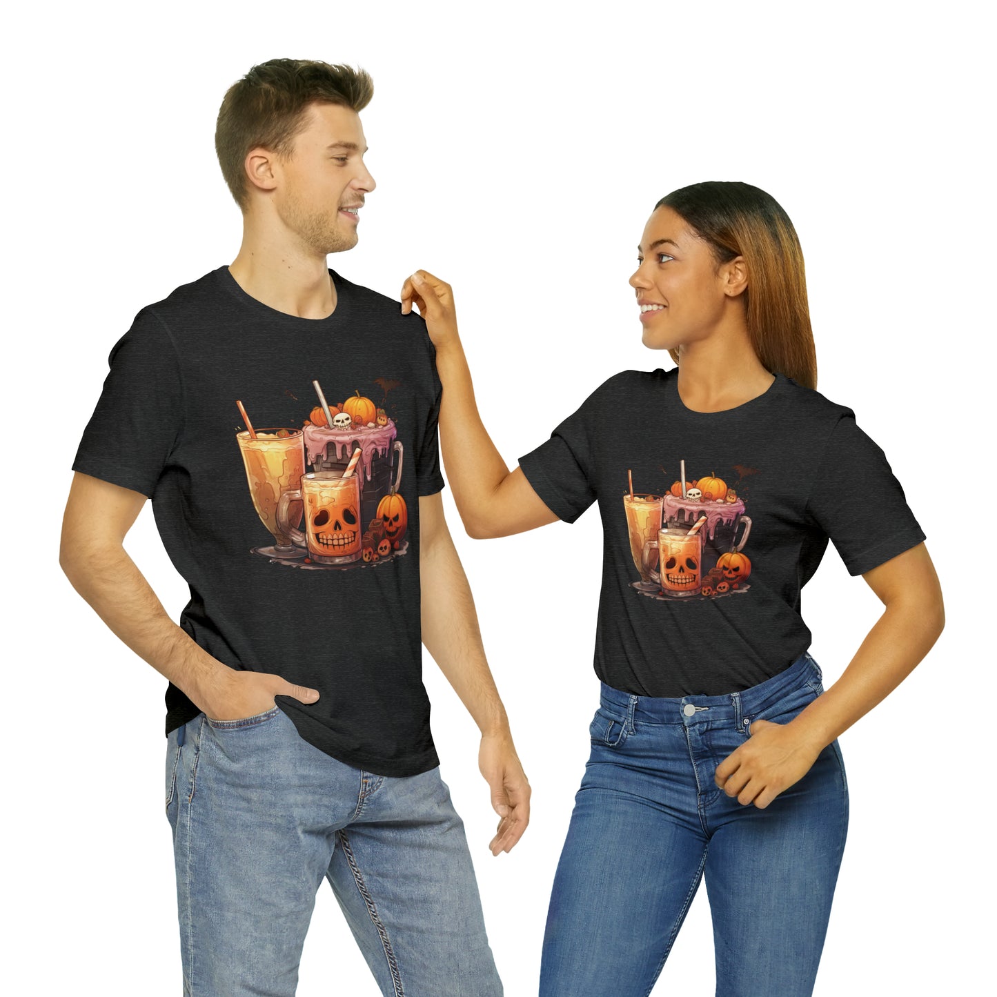 Pumpkin Cocktail Unisex Jersey Short Sleeve Tee