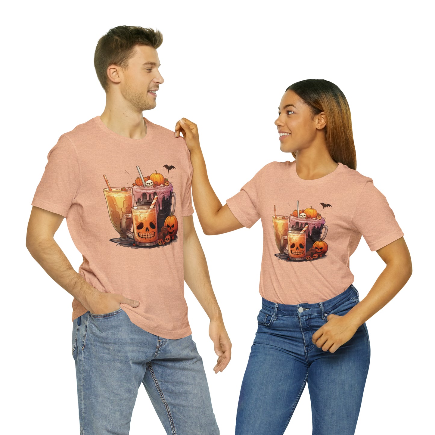 Pumpkin Cocktail Unisex Jersey Short Sleeve Tee