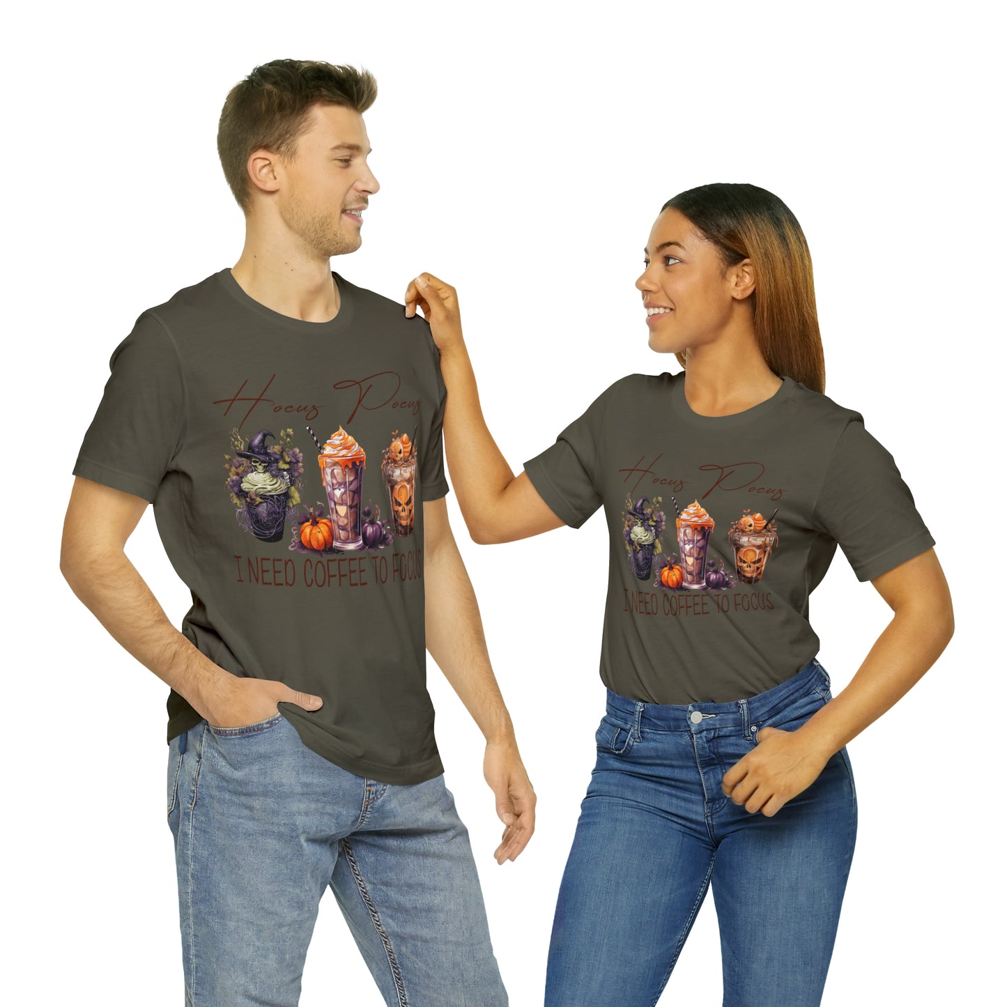 Hocus Pocus Coffee Unisex Jersey Short Sleeve Tee