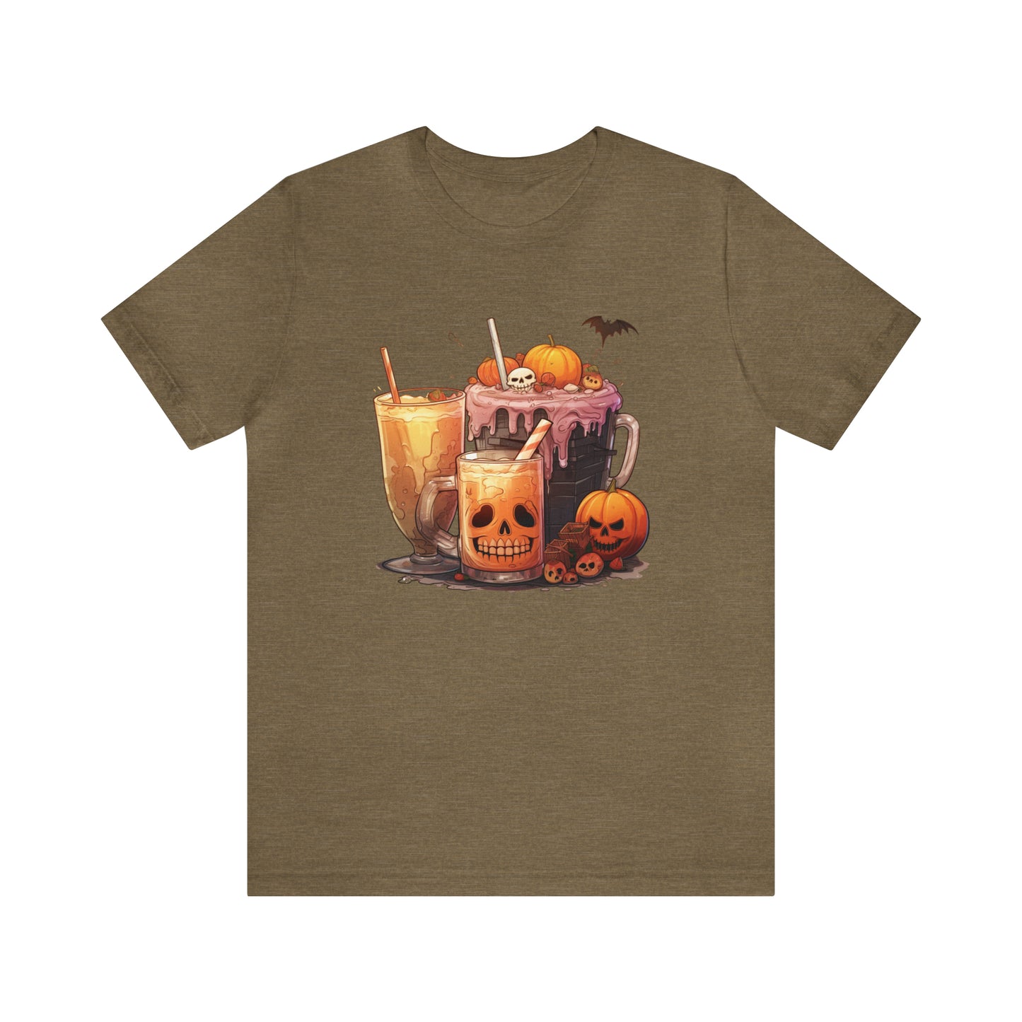 Pumpkin Cocktail Unisex Jersey Short Sleeve Tee