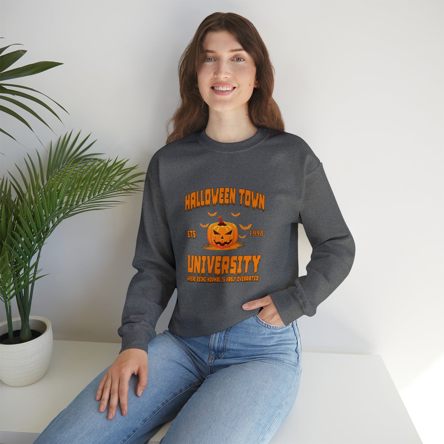 HalloweentownU - Unisex Heavy Blend™ Crewneck Sweatshirt