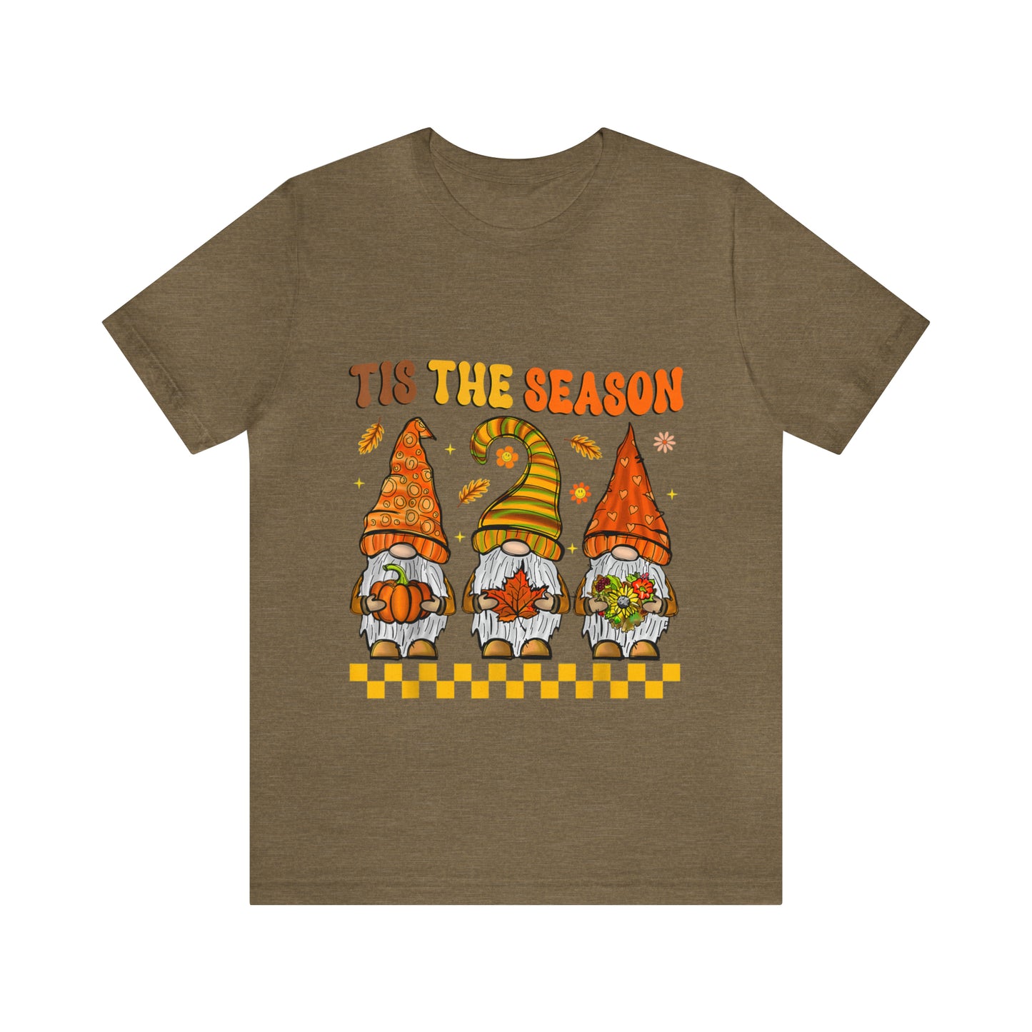 GnomeFallSeason-Unisex Jersey Short Sleeve Tee