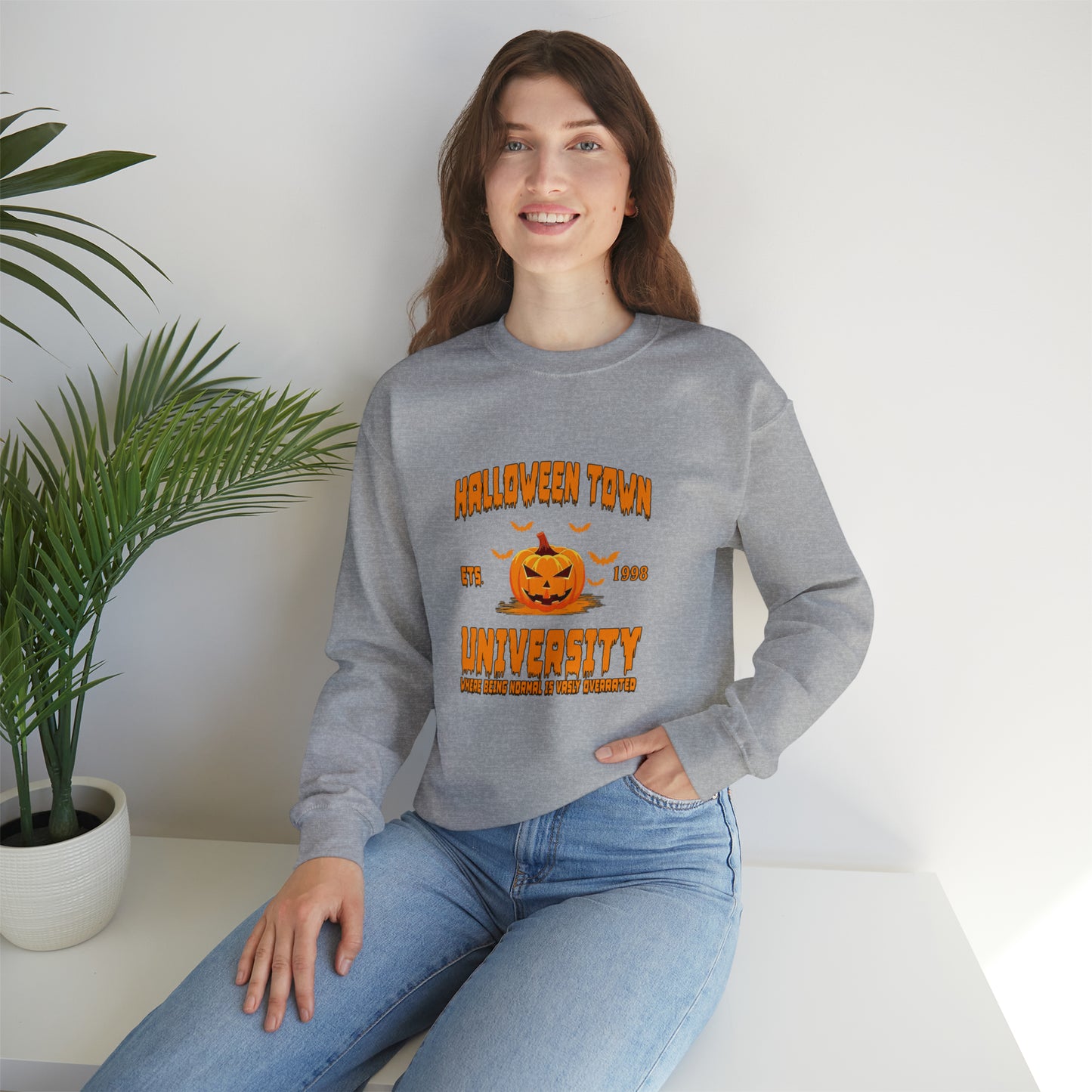 HalloweentownU - Unisex Heavy Blend™ Crewneck Sweatshirt