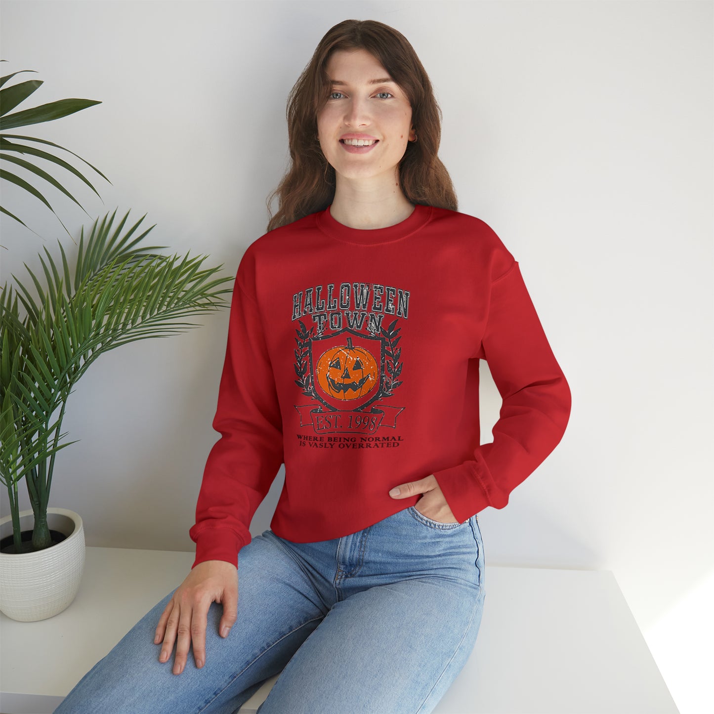 HalloweentownOverated - Unisex Heavy Blend™ Crewneck Sweatshirt